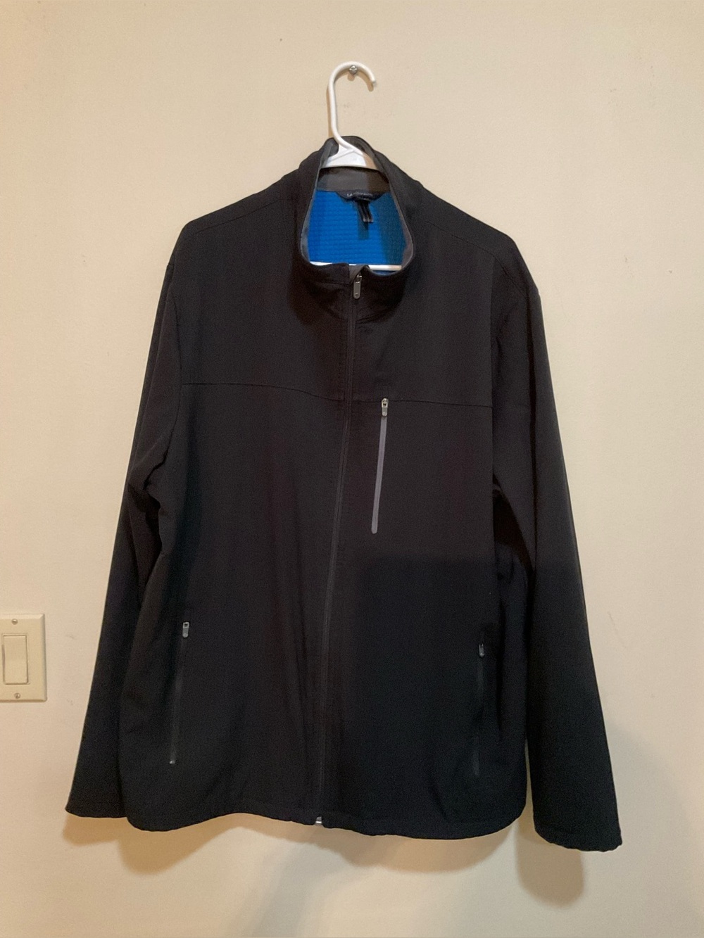 Lands' End Men's Black Softshell Jacket